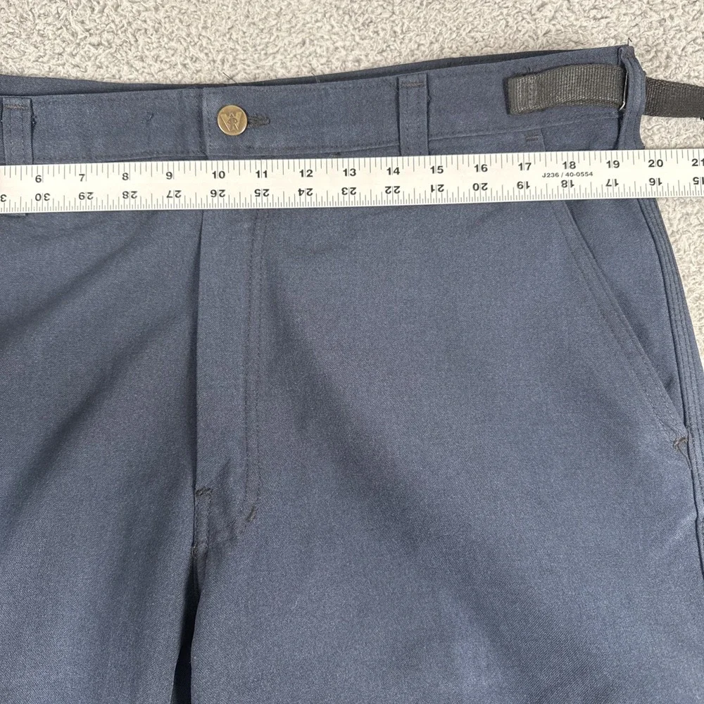Men's Dark Navy Cargo Pants with Snap Pockets